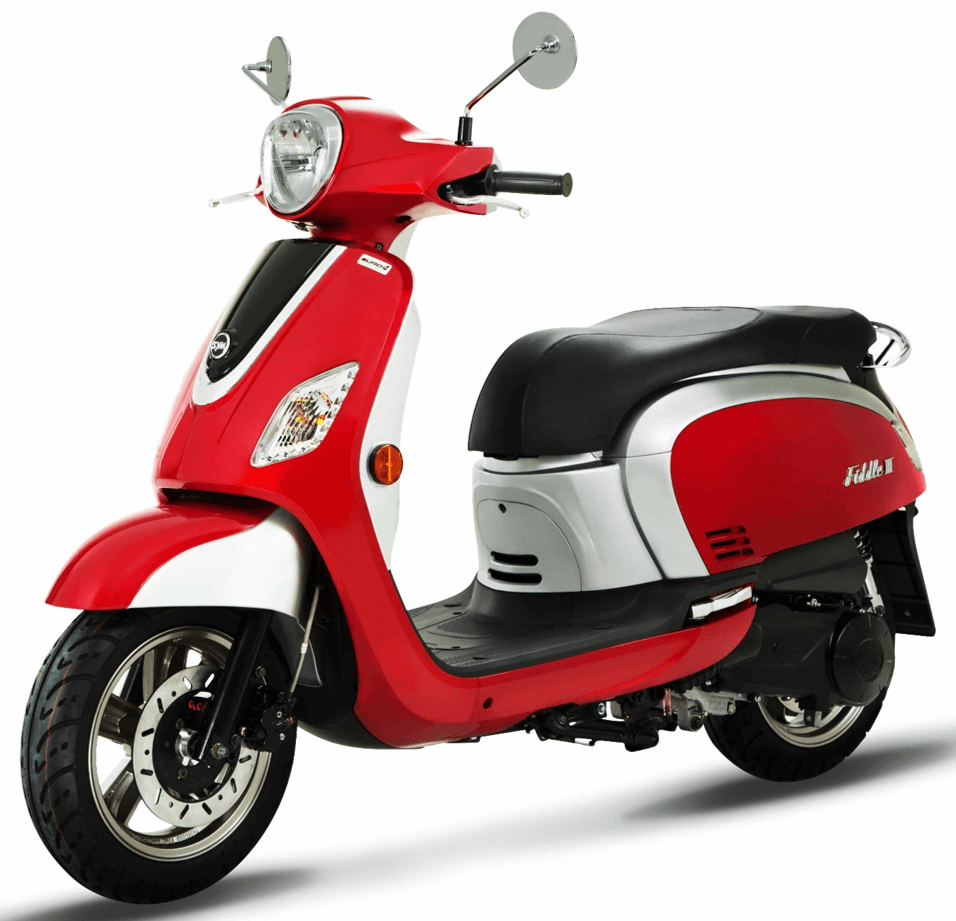 Buy Red Silver Classic 200i in Melbourne - Motor Cycle City