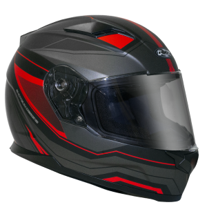 Black Red RXT Street Missile Helmet