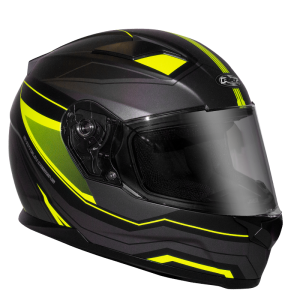 MISSILE Matt Black Fluro RXT Helmet